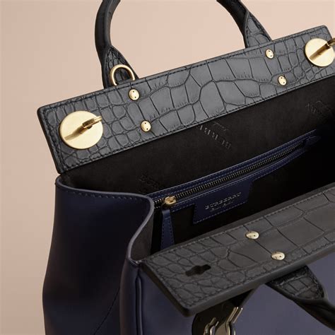 cost of burberry alligator bag|Alligator Burberry Handbags for Women .